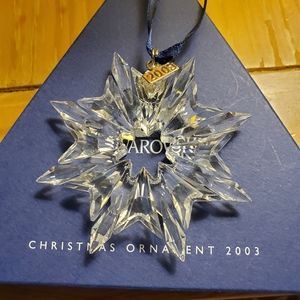 2003 Large Annual Swarovski Ornament